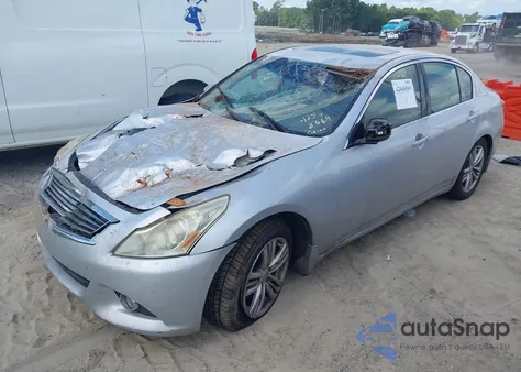 2013 Infiniti G37 Journey from USA, damaged, VIN JN1CV6AP7DM303226